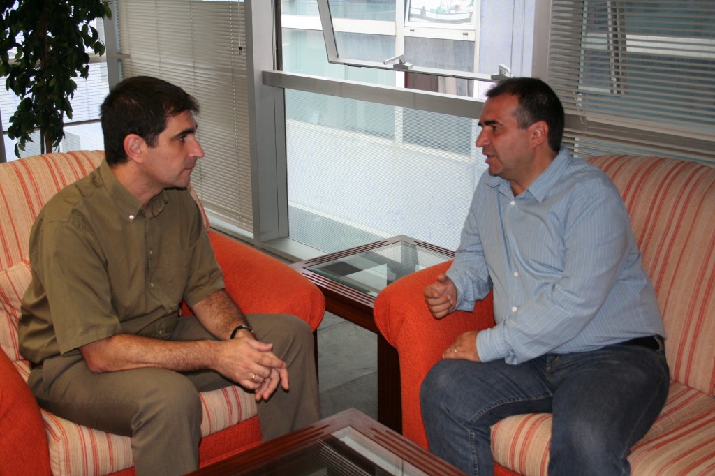 José Gilberto Moreno con Jorge Pulido