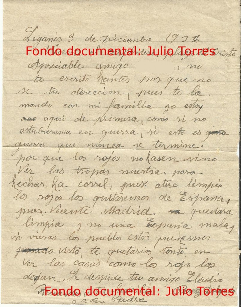 carta guerra 40