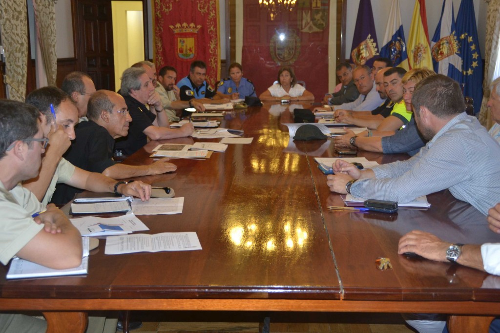 Reunion Seguridad Fiestas del Cristo 2014