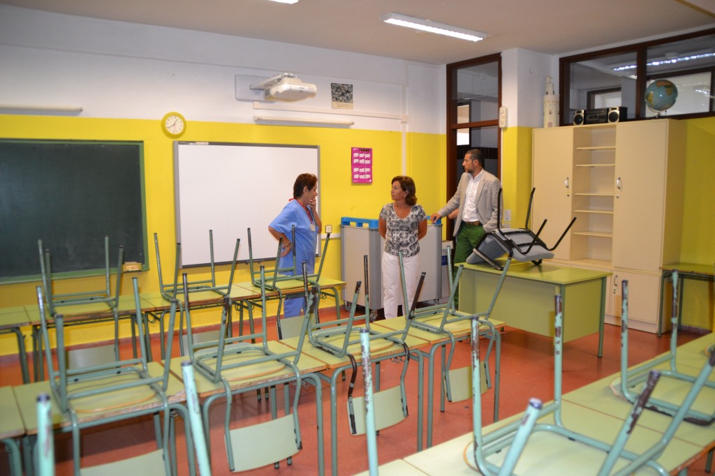 Limpieza PAU en los colegios