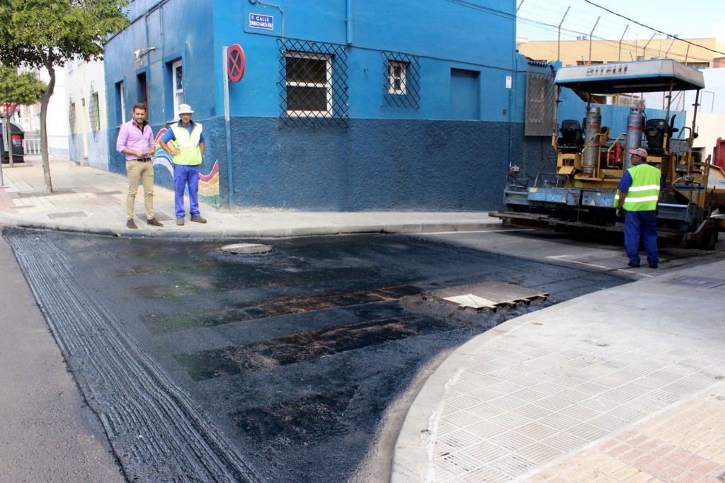 mejora cruce calle barrio nuevo con avenida menceyes