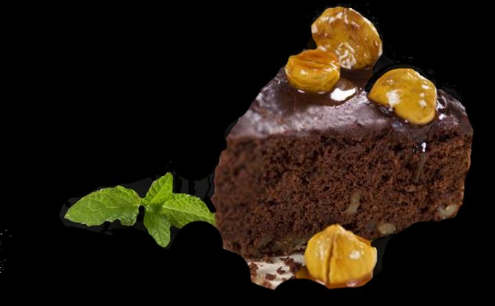 tarta chocola y castañas