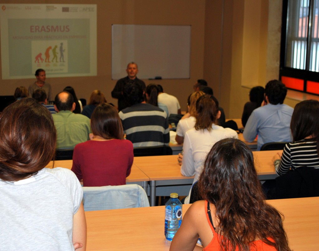 Jornadas informativas erasmus practicas