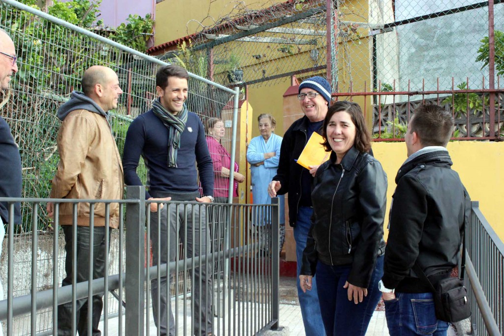 Obras mejora de la accesibilidad en la calle La Quilla en Salud Alto El Rocio (1)