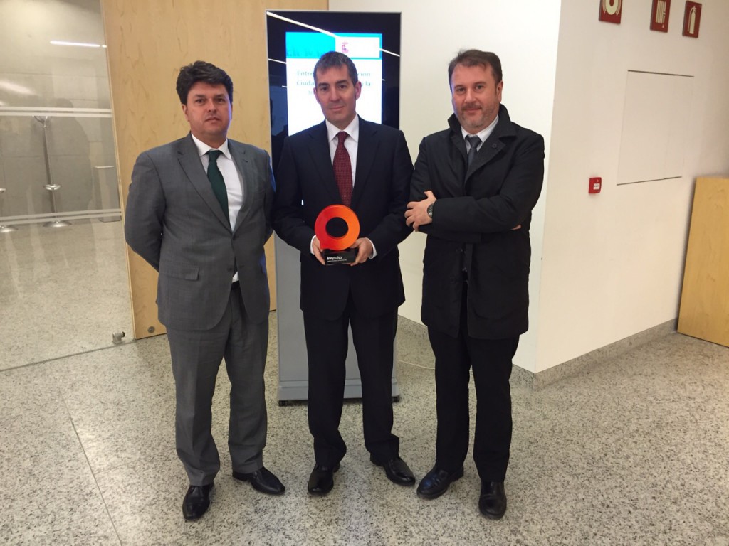 consejero insular Competitividad, alcalde y gerente Fundaci+¦n ULL