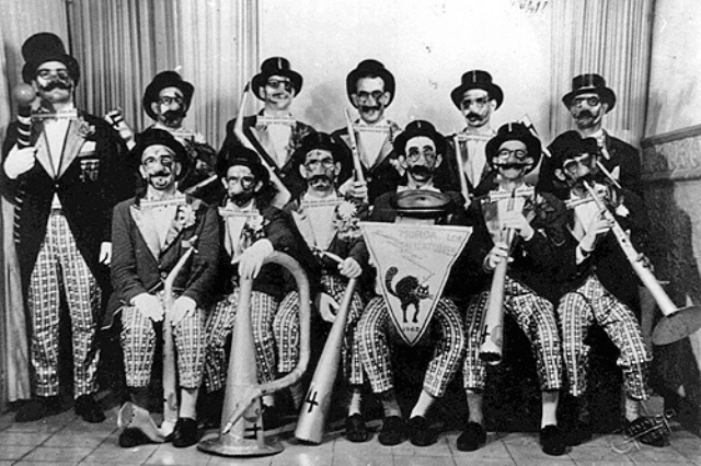 “Los Megatones”, en el año de su debut (1962), una murga de gran solera .