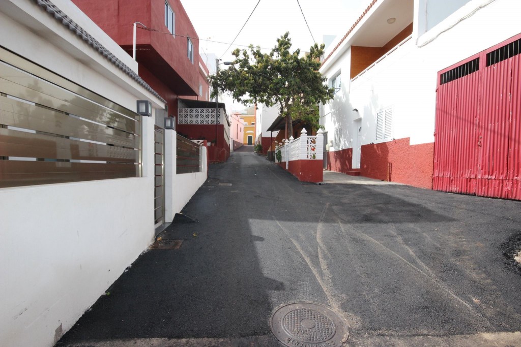 Mejoras asfaltado Punta del Hidalgo