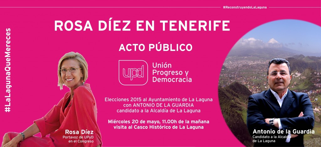 Visita Rosa D+¡ez La Laguna