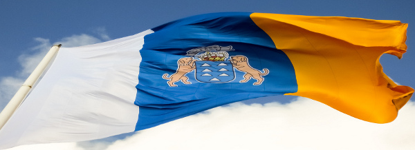 bandera de canarias