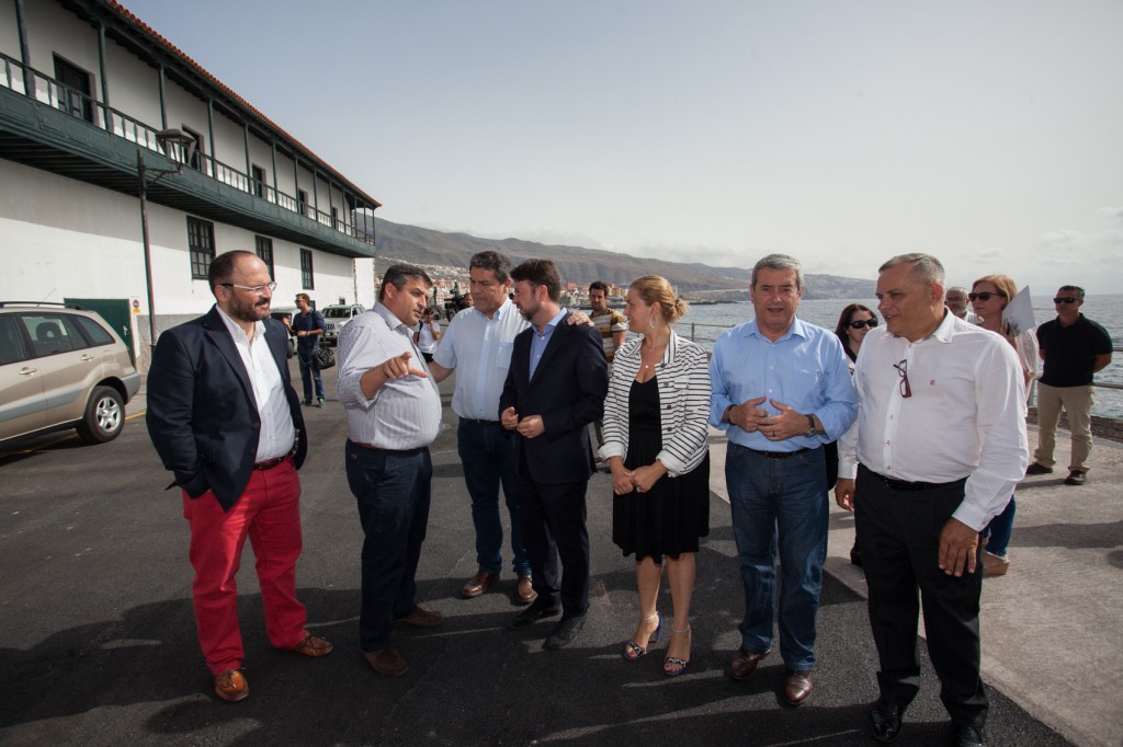Entrega de la obra del paseo San Blas al Ayto de Candelaria/Tony Cuadrado Freelancer