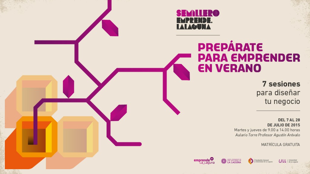 Cartel Prepárate para Emprender Verano