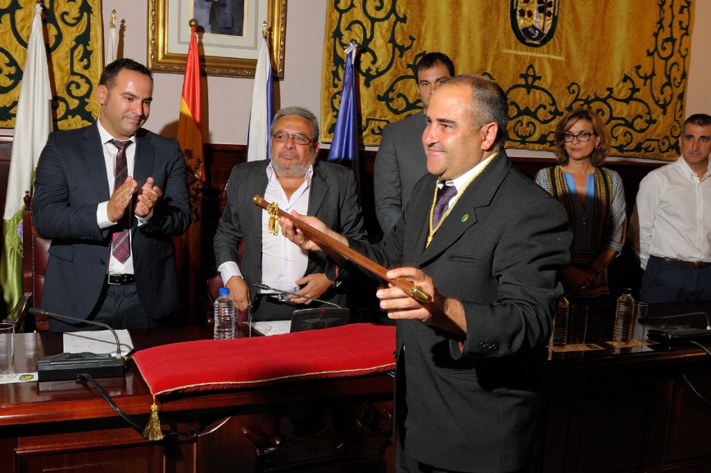 Escolástico Gil, alcalde de El Rosario