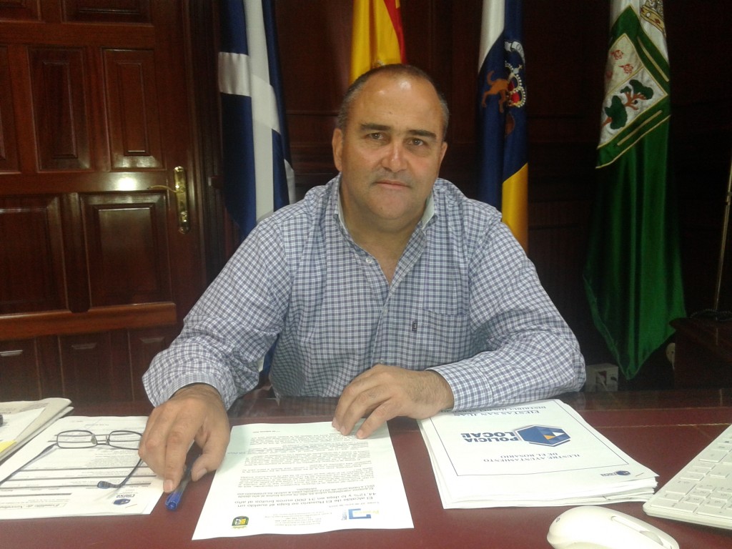 Escolástico Gil, alcalde de El Rosario(1)