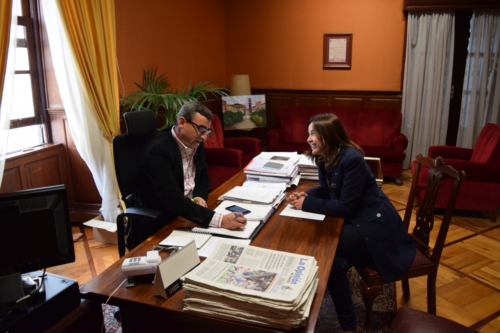 Javier Abreu y Mónica Martín