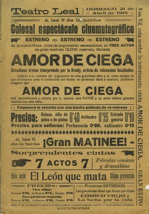 volandera cine leal 1918