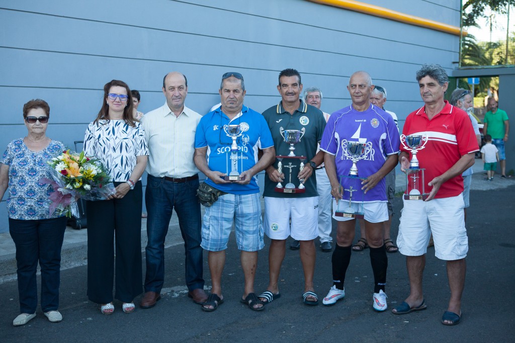 Final veteranos de fútbol en el Anexo Francisco Peraza.