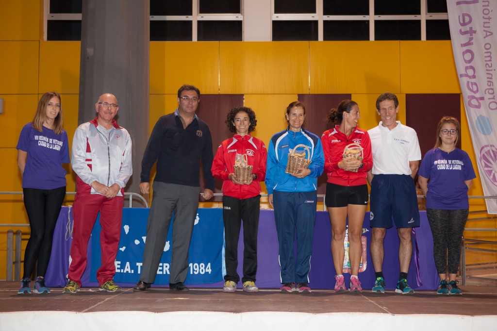 Entrega de premios Atletismo de Veteranos en el Francisco Peraza