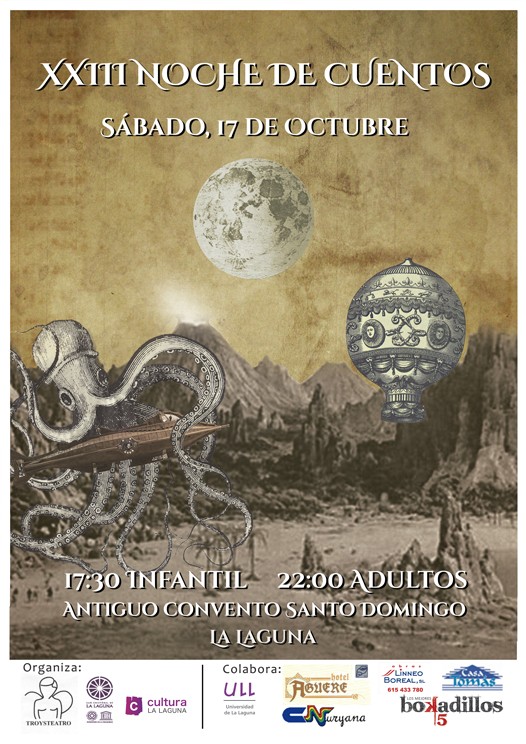Cartel Noche de los Cuentos