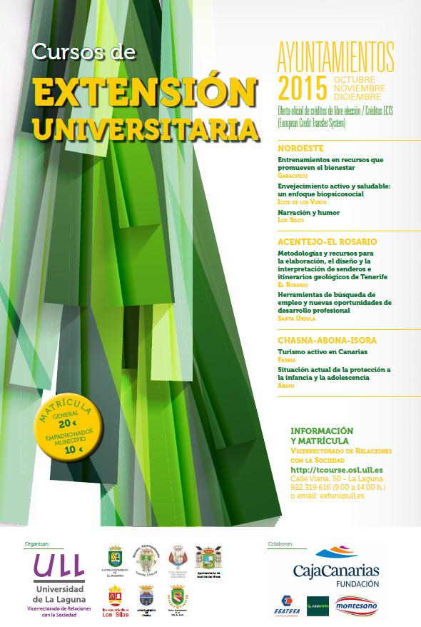 Curso Extensión Universitaria El Rosario