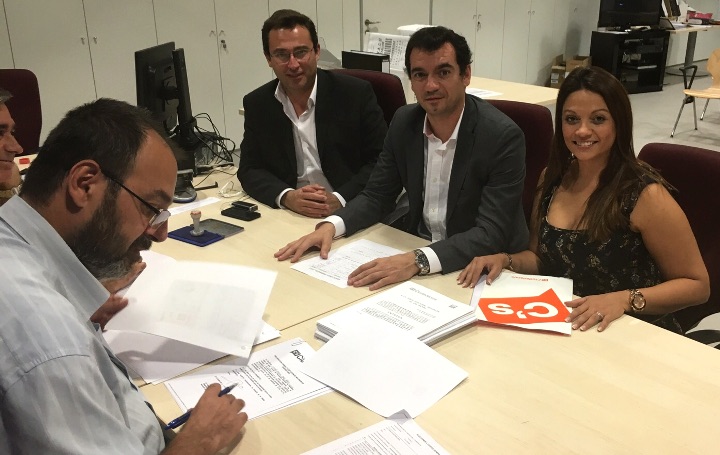 Presentación de las listas electorales de C´s en la provincia de Las Palmas