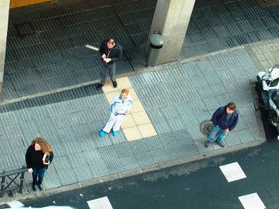 Toma en picado desde el Centro de Arte La Regenta-autor es Lena Peñate y Juanjo Valencia