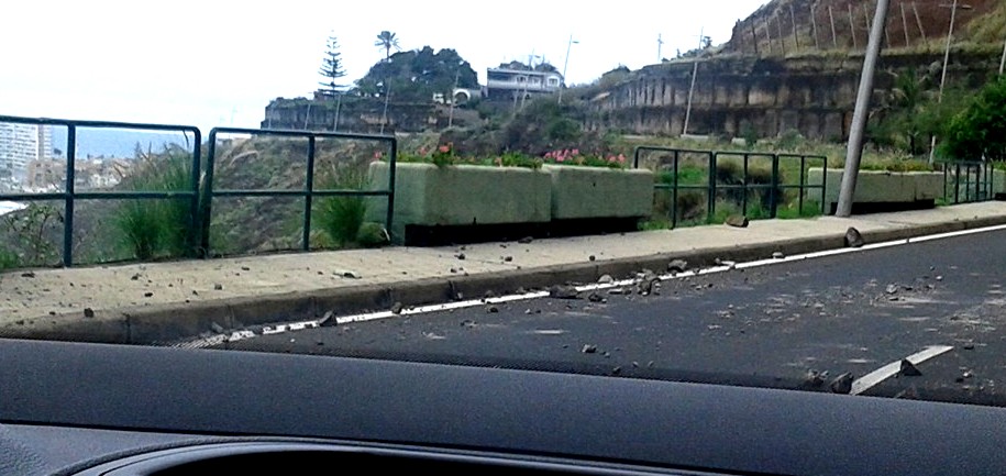 punta piedras carretera