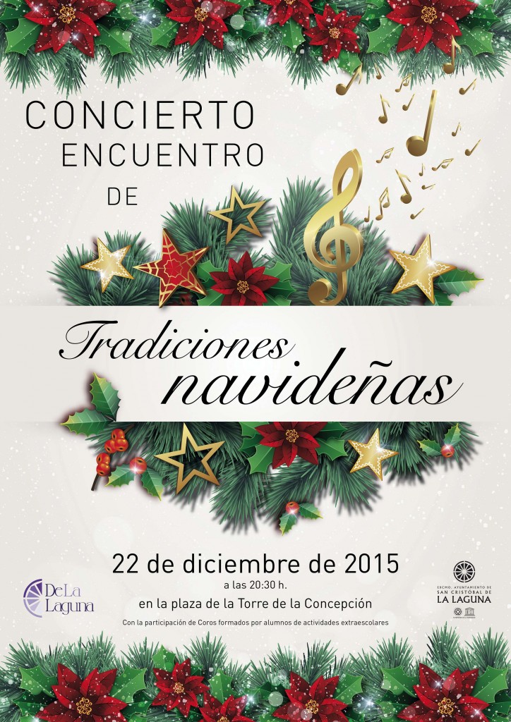 35346 CARTEL CONCIERTO TRADICIONES NAVIDEÑAS
