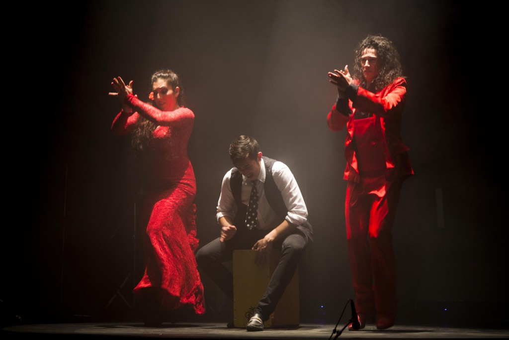 15/02/13, Valencia.- Espectáculo flamenco "Quebranto" de la compañia de Antonio de Verónica en el teatro Flumen de Valencia. (Foto: Biel Aliño)