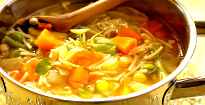 sopa de verduras