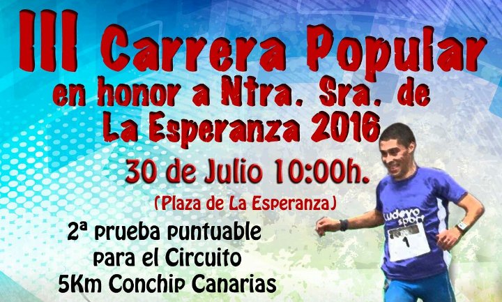 III Carrera Popular La Esperanza