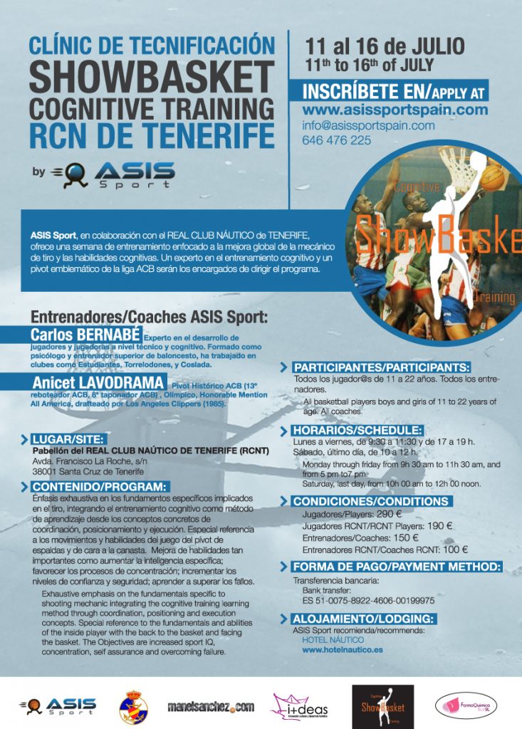 CARTEL_A3_CLINIC TÉCNIFICACIÓN TENERIFE_AF