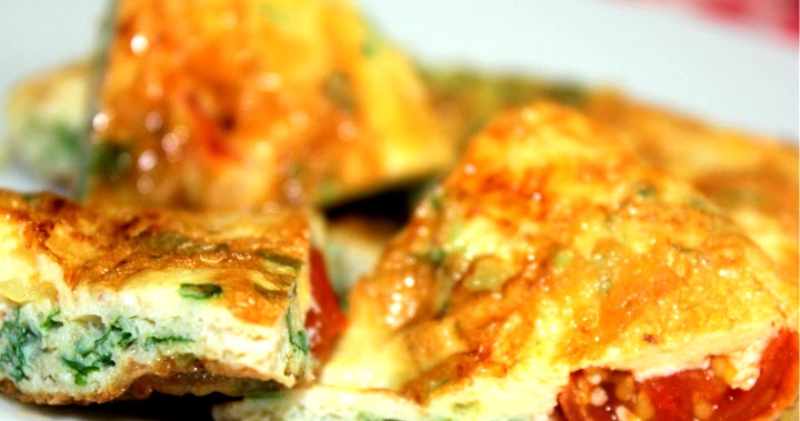 tortilla de tomates cherry y perejil 1