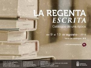 flyer LA REGENTA ESCRITA-2016