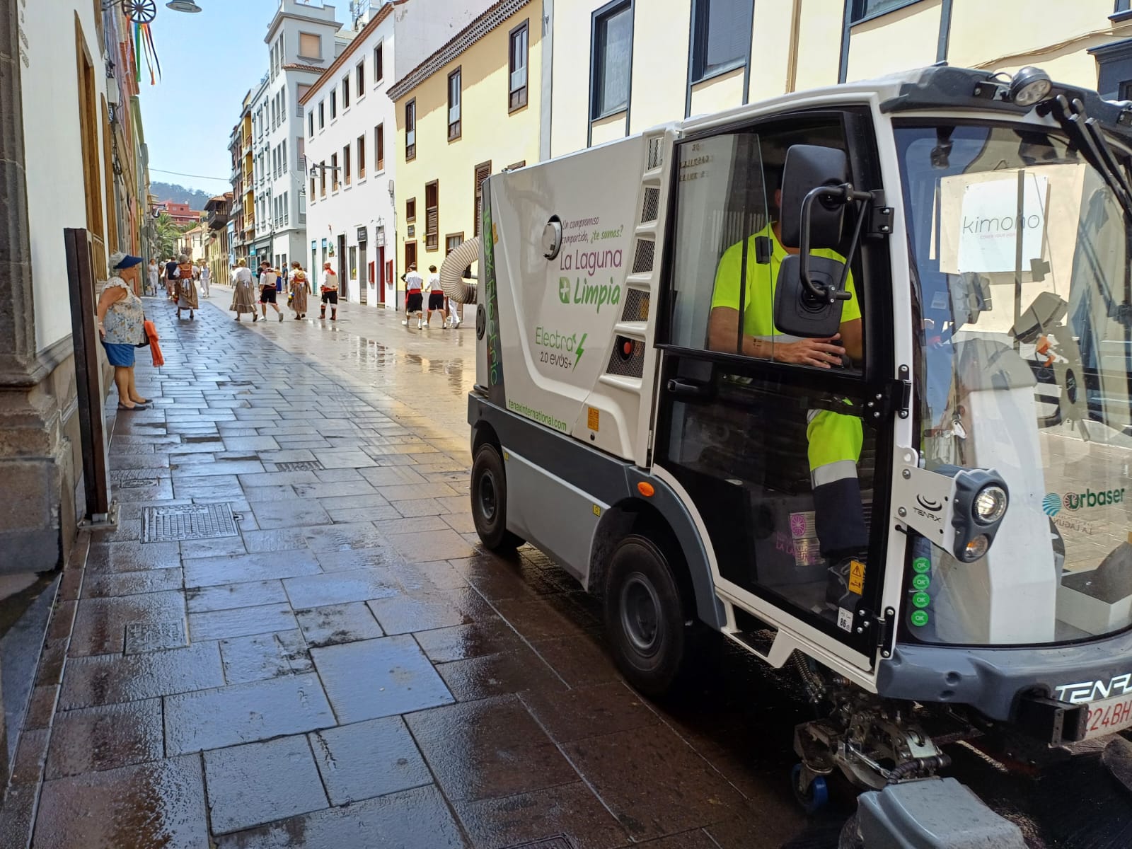 La Laguna activa un dispositivo especial de limpieza para la Romería de ...