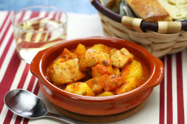 The Laguna Market Inspires Your June Menu: Tuna with Canarian Potatoes The Laguna Market Inspires Your June Menu: Tuna with Canarian Potatoes