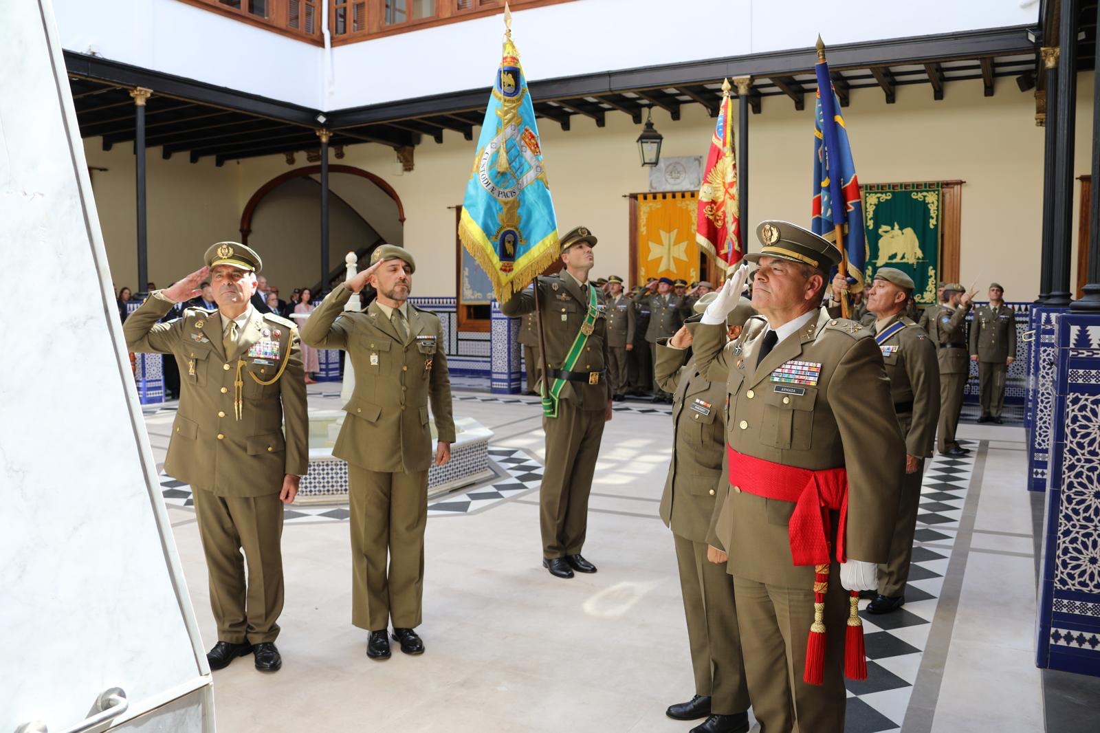 Despedida del teniente general Ramón Armada Vázquez, jefe del Estado ...